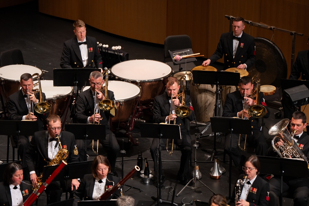 United States Navy Band Performs at Virginia Tech University