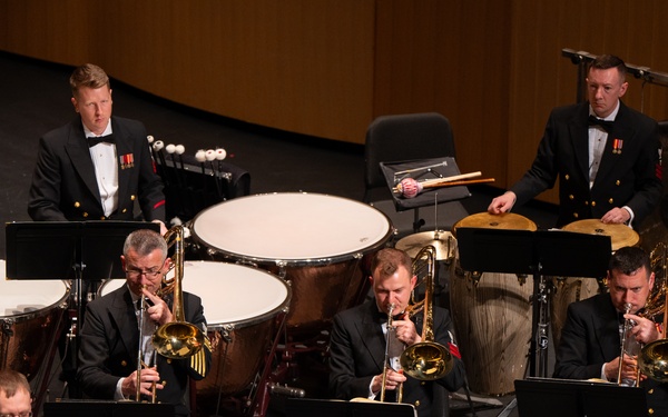 United States Navy Band Performs at Virginia Tech University