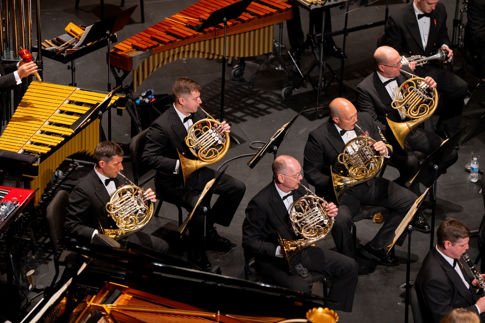 United States Navy Band Performs at Virginia Tech University
