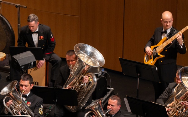United States Navy Band Performs at Virginia Tech University