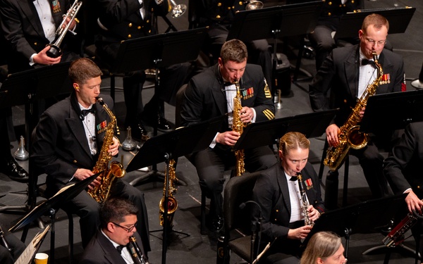 United States Navy Band Performs at Virginia Tech University
