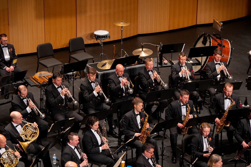 United States Navy Band Performs at Virginia Tech University