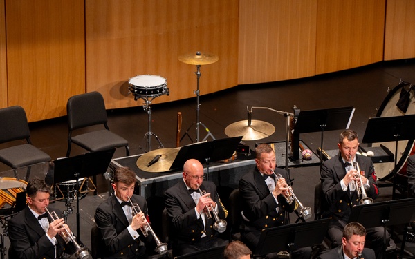 United States Navy Band Performs at Virginia Tech University