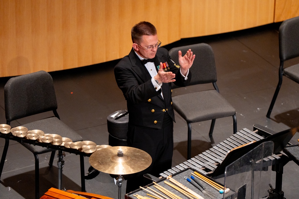 United States Navy Band Performs at Virginia Tech University