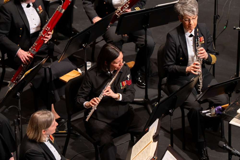 United States Navy Band Performs at Virginia Tech University