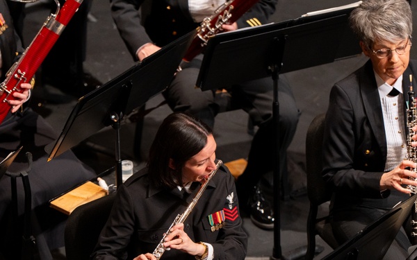 United States Navy Band Performs at Virginia Tech University