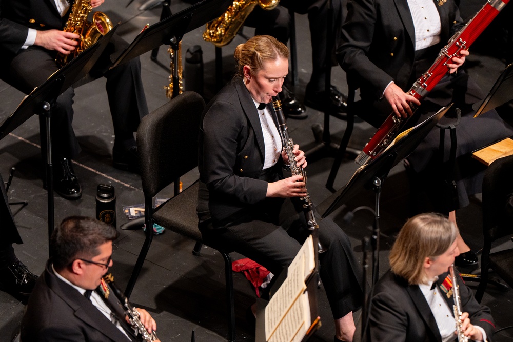 United States Navy Band Performs at Virginia Tech University