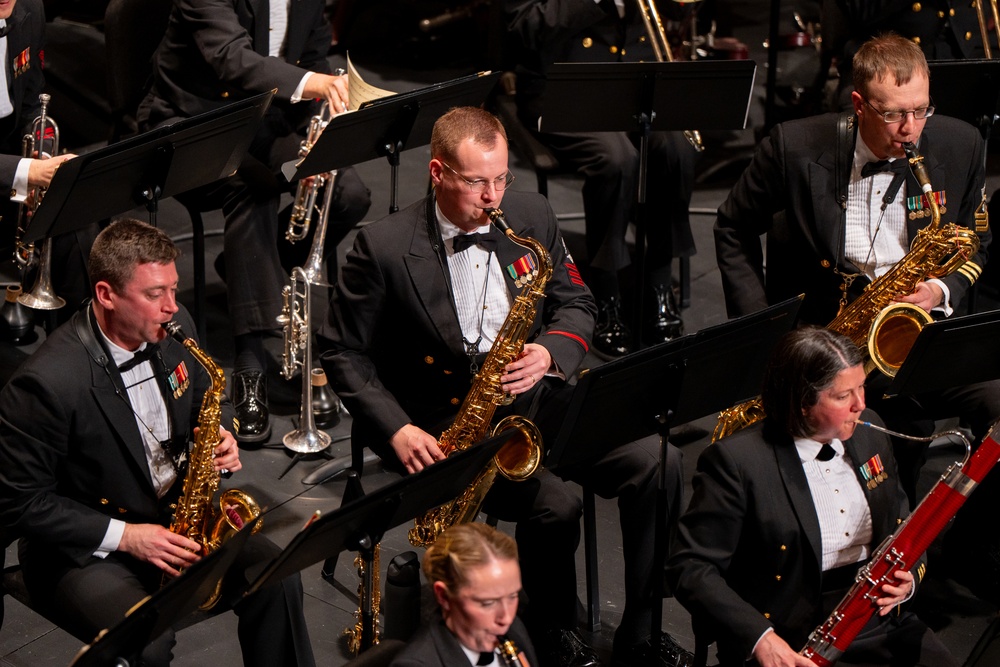 United States Navy Band Performs at Virginia Tech University