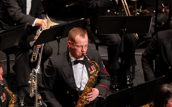 United States Navy Band Performs at Virginia Tech University