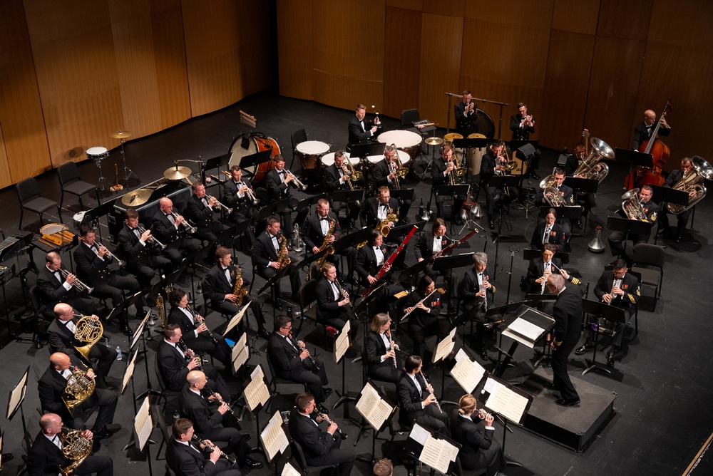 United States Navy Band Performs at Virginia Tech University