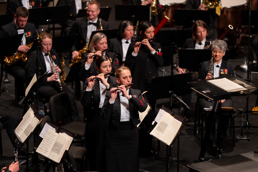 United States Navy Band Performs at Virginia Tech University