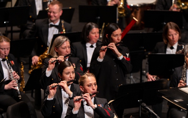United States Navy Band Performs at Virginia Tech University