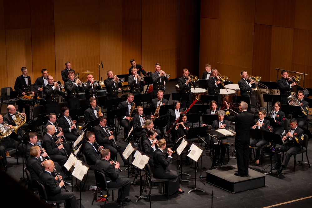 United States Navy Band Performs at Virginia Tech University