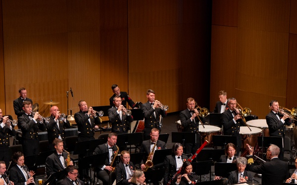 United States Navy Band Performs at Virginia Tech University