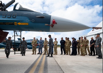 Firefighters conduct multilateral aircraft training during Cope North 24
