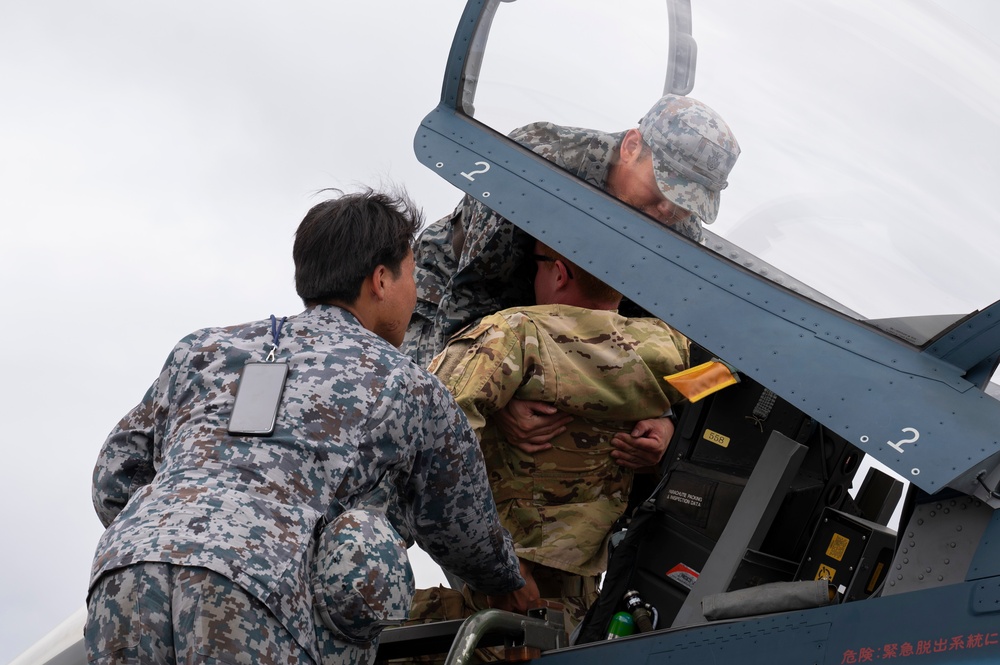 Firefighters conduct multilateral aircraft training during Cope North 24 Firefighters conduct multilateral aircraft training during Cope North 24