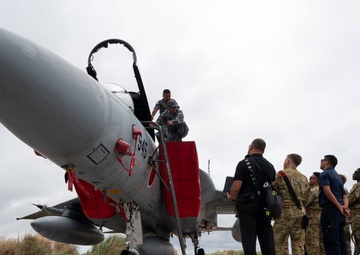 Firefighters conduct multilateral aircraft training during Cope North 24