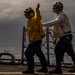 USS Laboon Conducts Flight Operations in the Red Sea