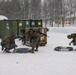 U.S. Marines with 2nd Marine Aircraft Wing set up concertina wire in preparation for Exercise Nordic Response 24