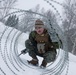 U.S. Marines with 2nd Marine Aircraft Wing set up concertina wire in preparation for Exercise Nordic Response 24