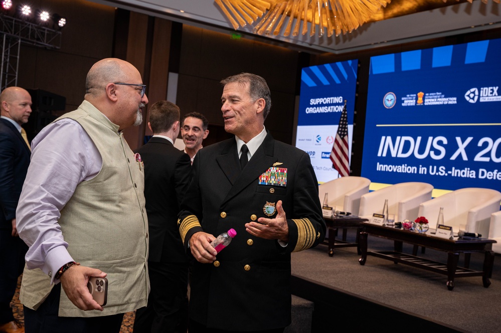 U.S. INDOPACOM Commander Attends INDUS-X