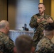 U.S. Marine Corps Lt. Gen. James Glynn visits Wounded Warrior Battalion East