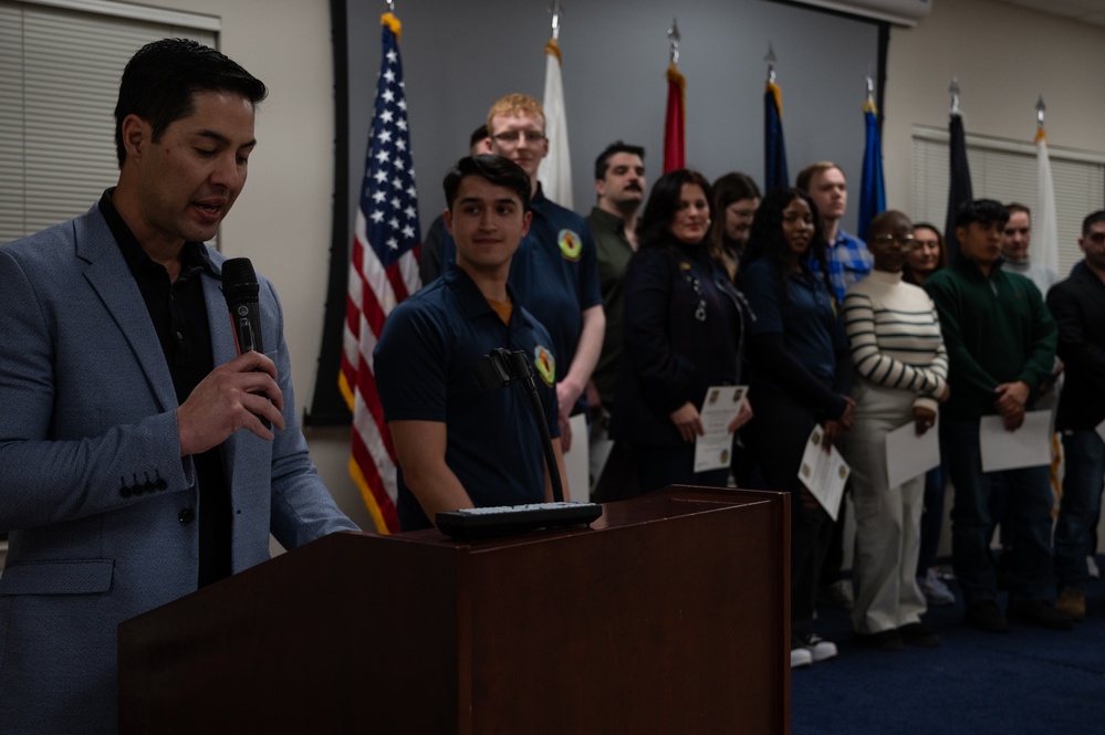 305th AMW hosts Sean's Room volunteer appreciation dinner