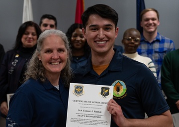 305th AMW hosts Sean's Room volunteer appreciation dinner