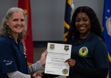 305th AMW hosts Sean's Room volunteer appreciation dinner