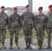 CSM Teakell presents army achievement medal to 173rd best medic team