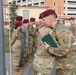 CSM Teakell presents army achievement medal to 173rd best medic team