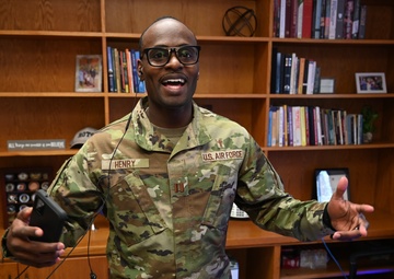 Hanscom’s ‘Rappin’ Chaplain’ teaches through music