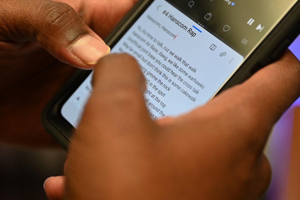 Hanscom’s ‘Rappin’ Chaplain’ teaches through music