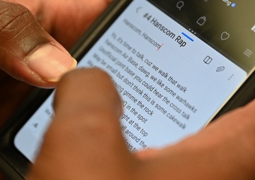 Hanscom’s ‘Rappin’ Chaplain’ teaches through music