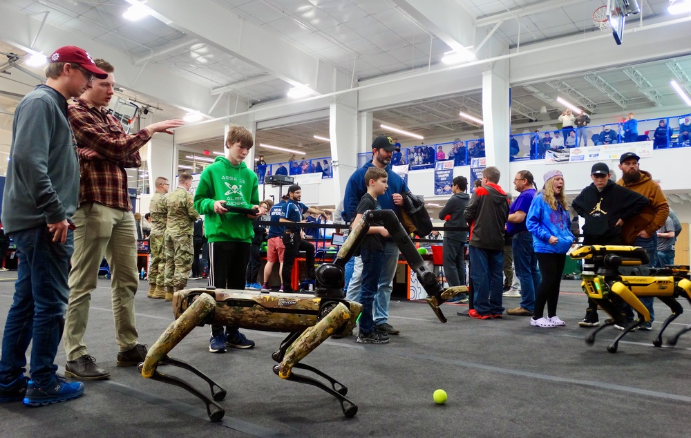 EOD technicians support US Army recruiting at robotics competition in West Virginia