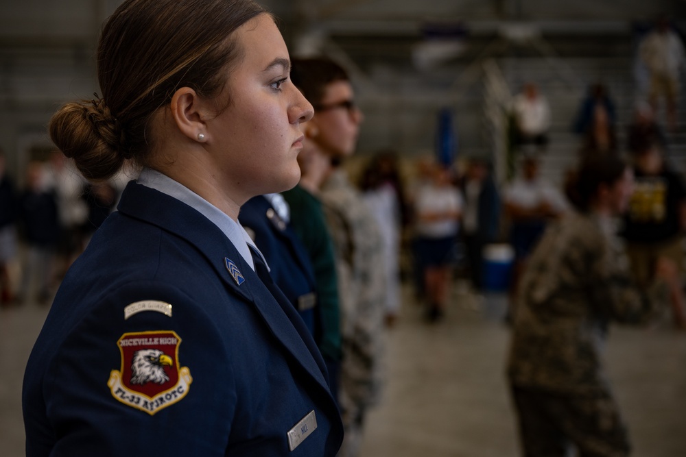 Hurlburt Field hosts Junior ROTC Drill Competition