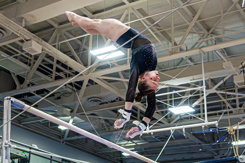 USAFA Women's Gymnastics UC Davis/Cantenary tri