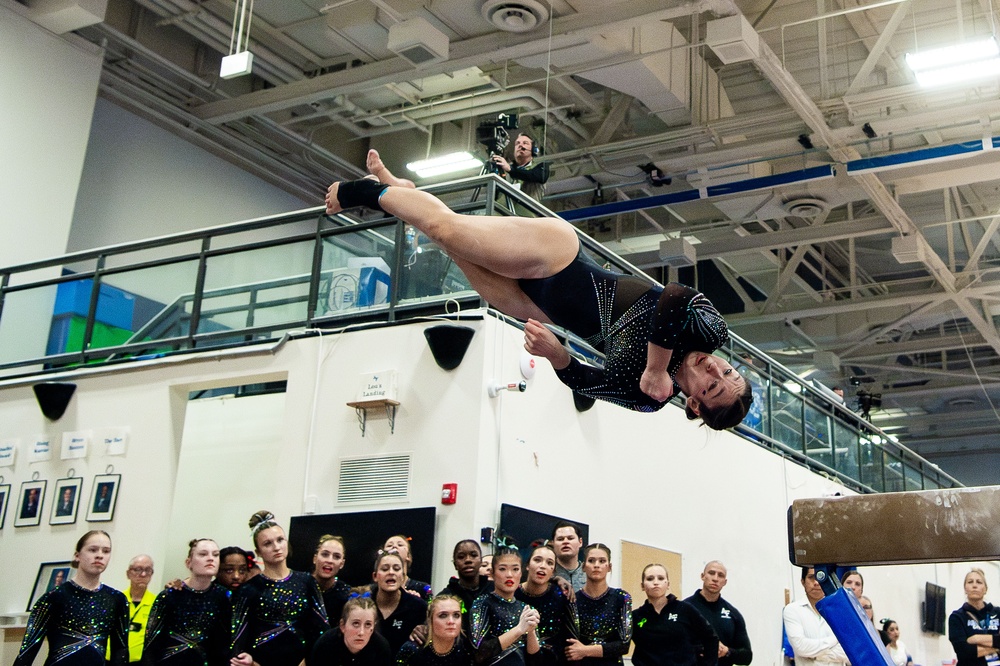 USAFA Women's Gymnastics UC Davis/Cantenary tri