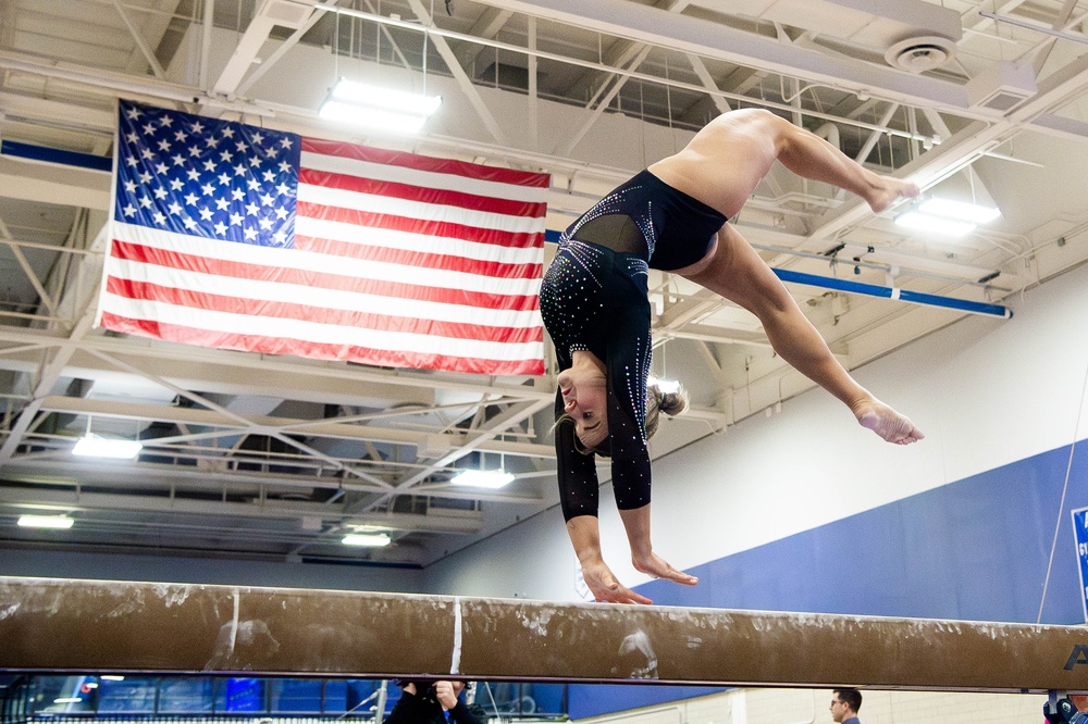 USAFA Women's Gymnastics UC Davis/Cantenary tri