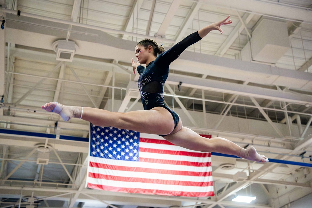 USAFA Women's Gymnastics UC Davis/Cantenary tri