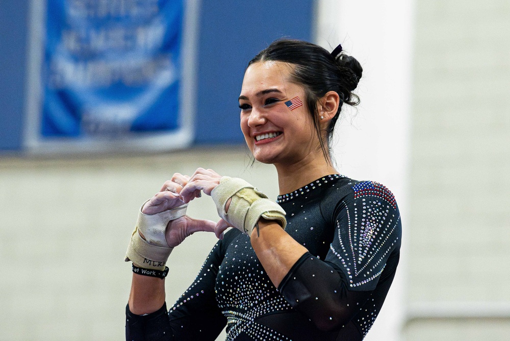 USAFA Women's Gymnastics UC Davis/Cantenary tri