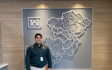 Andres Restrepo at TAM Headquarters