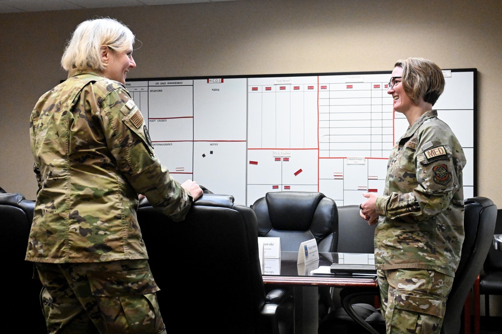 AMC Command Surgeon explores 19 MDG’s mission during TLR visit