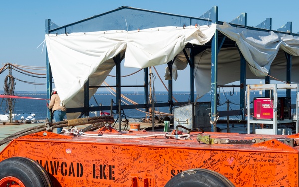 PCU John F. Kennedy (CVN 79) First Dead Load