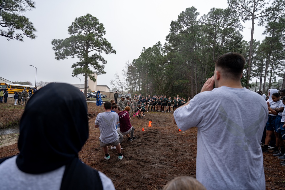 Hurlburt Field hosts Junior ROTC Drill Competition