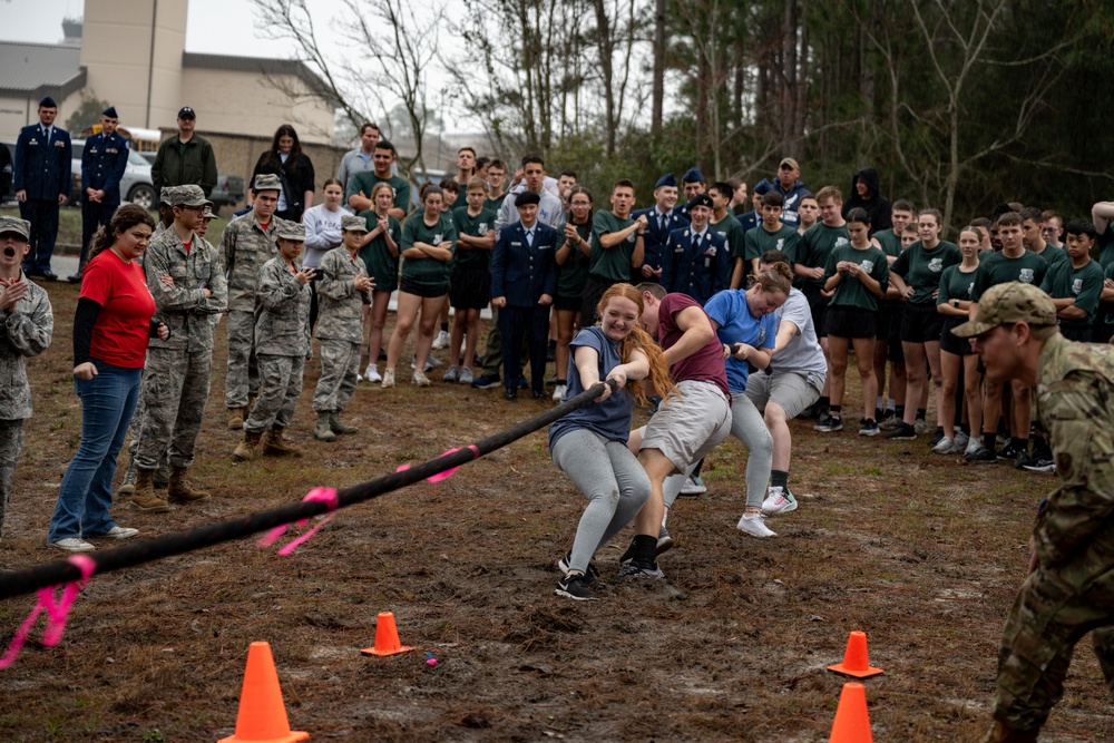 Hurlburt Field hosts Junior ROTC Drill Competition