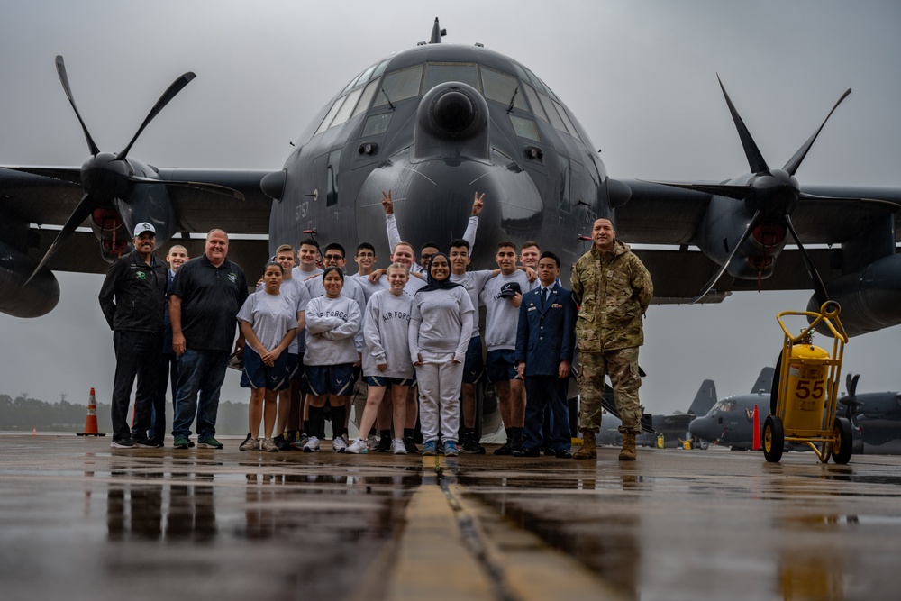 Hurlburt Field hosts Junior ROTC Drill Competition