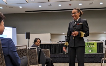 Navy Leaders Inspire and Connect at BEYA STEM Conference