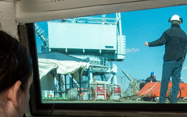 PCU John F. Kennedy (CVN 79) First Dead Load