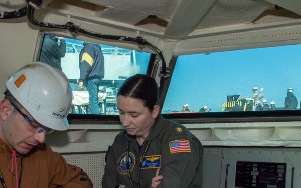 PCU John F. Kennedy (CVN 79) First Dead Load